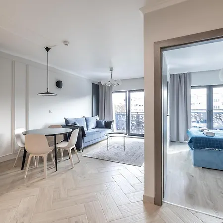 Apartament Blisko Starego Miasta Z Widokiem Na Motlawe Gdansk Exterior photo